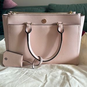 Tory Burch Robinson small double-zip tote